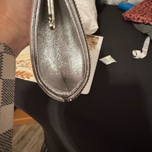 Dazzling Silver Evening Clutch - Picture 4 of 6